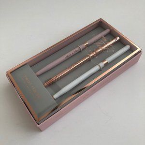 Ted Baker 3 Pack Twist Pen Set Gift Set